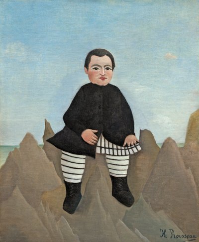 Boy on the Rocks, 1895-97 by Henri Rousseau